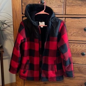 Boys flannel coat